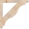 Ekena Millwork Funston Arts & Crafts Smooth Bracket, Douglas Fir, 3 1/2"W x 40"D x 40"H BKT04X40X40FST03SDF - alternate 2